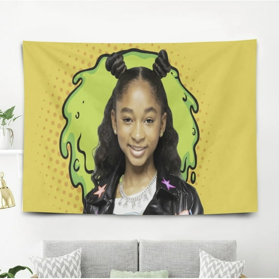 That girl lay lay alaya Tapestry Gift Wall Hanging Backdrop for Room Bedroom Girls Fans Background Banner Party Birthday Supplies Decor