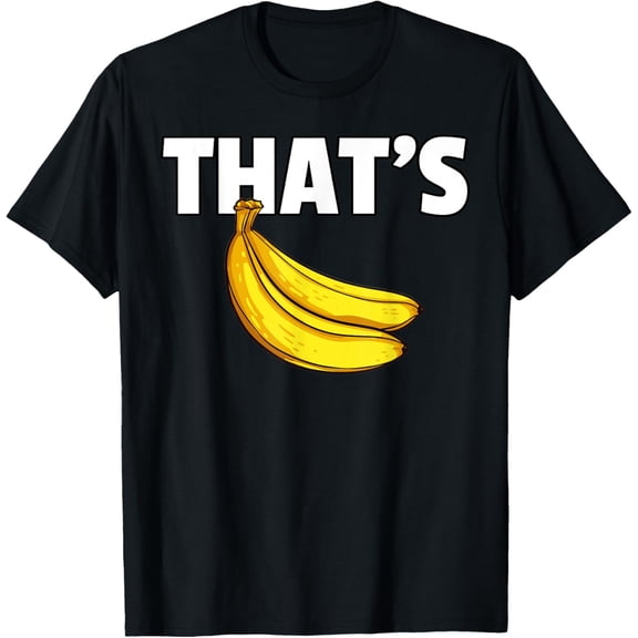 That's Bananas Costume Funny Halloween Kids Men Women T-Shirt