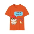 thumbnail image 1 of That's Cap Happy Hamster Unisex Softstyle T-Shirt, 1 of 4
