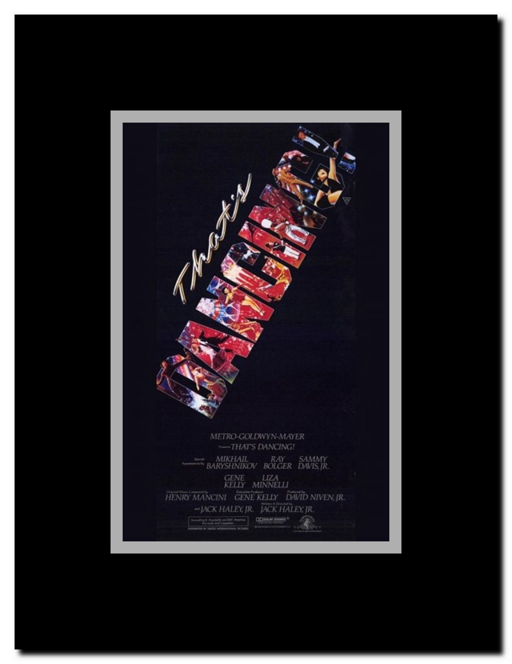 That's Dancing Framed Movie Poster