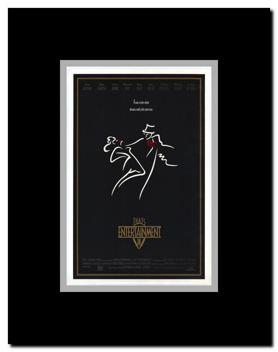 That's Entertainment 3 Framed Movie Poster