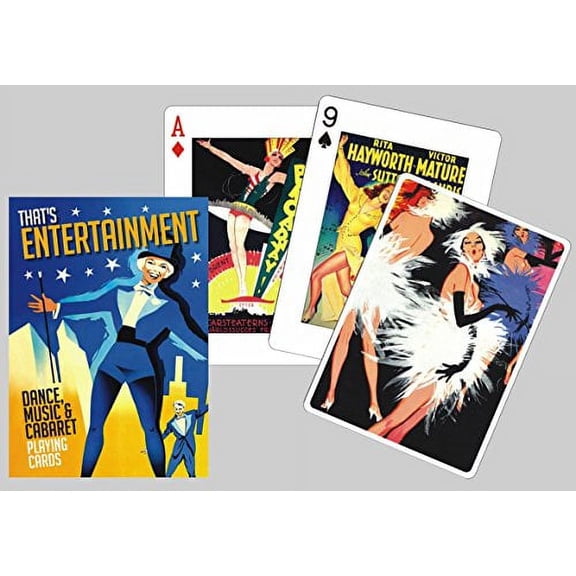 That's Entertainment Dance, Music & Cabaret Playing Cards