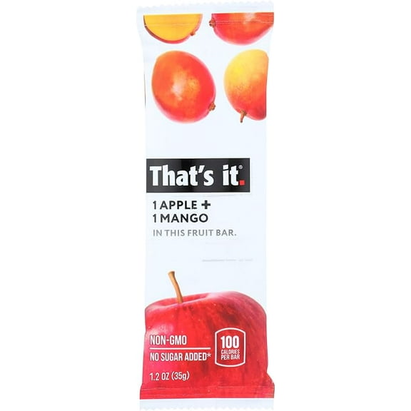 That's It Fruit Bar, Apple & Mango, 1.2 Oz ( Pack of 2 )