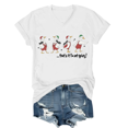 thumbnail image 1 of That's It L'm Not Going Shirt V Neck Funny Christmas Goose Graphic Tees For Women Men, 1 of 7