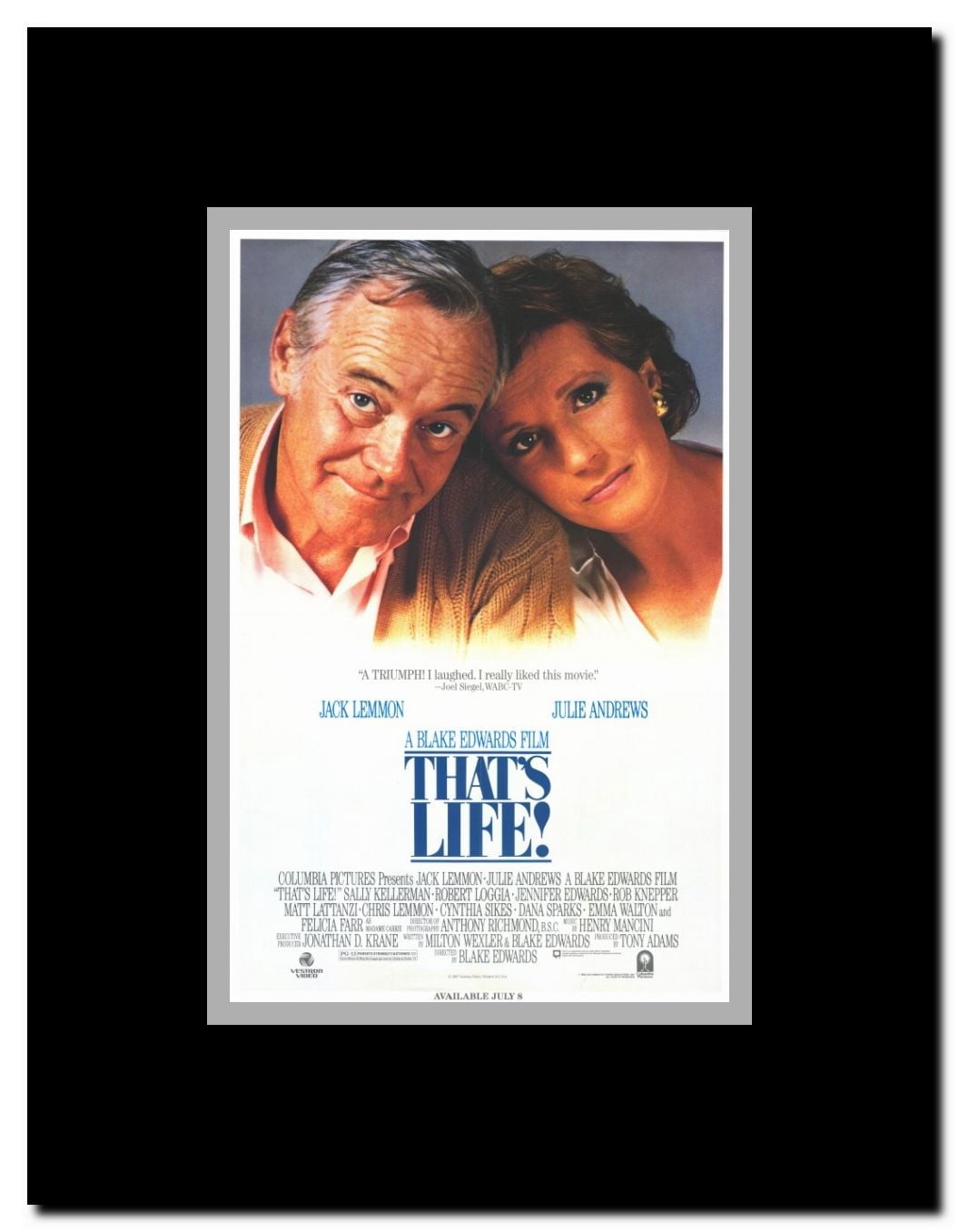 That's Life! Framed Movie Poster