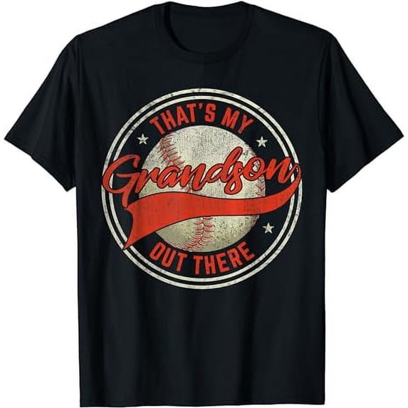 That's My Grandson Out There Baseball Grandson T-Shirt