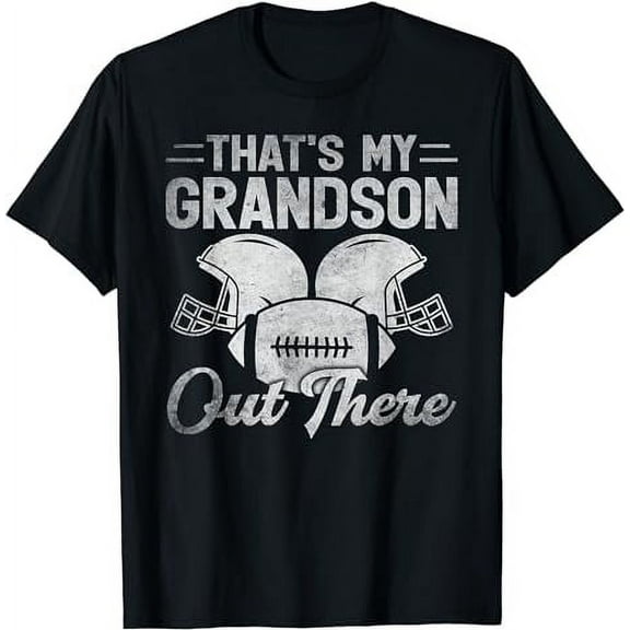 That's My Grandson Out There Rugby Football T-Shirt