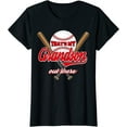 thumbnail image 1 of That's My Grandson Out There proud grandma baseball granny T-Shirt, 1 of 3