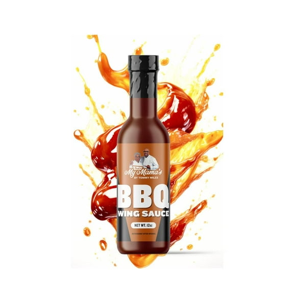That's My Mama's By Tommy Miles - BBQ and Wing Sauce - 12 oz. Bottle