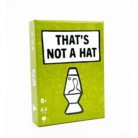 That's Not A Hat Card Game, Hilarious Bluffing Party Board Game for 3-8 Players, Fun Interactive Family Tabletop Game for Ages 8+