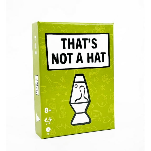 That’s Not A Hat Party Game Set Memory Tabletop Game 3-8 Players Cards for Family Gatherings Interactive Fun Gift