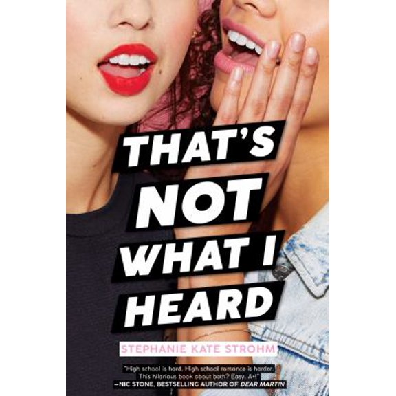 Pre-Owned Thats Not What I Heard Hardcover Stephanie Kate Strohm