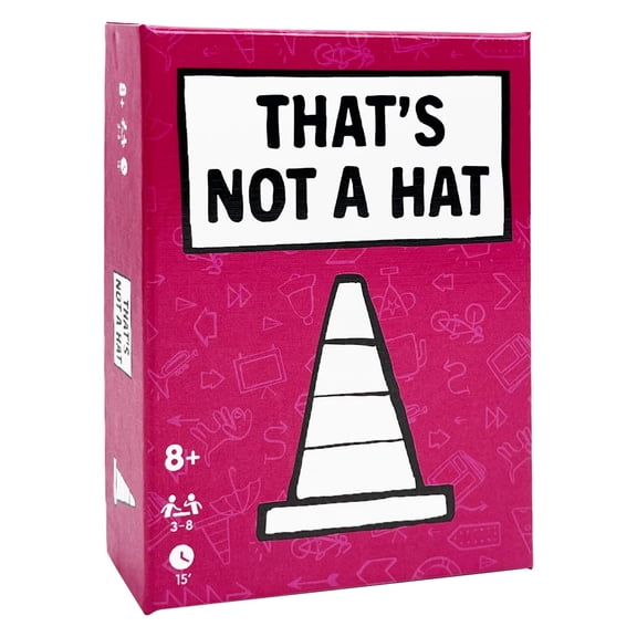 That's Not a Hat - Partyspiel, Card Game for 3-8 Persons, Fun Entertainment From 12 Years