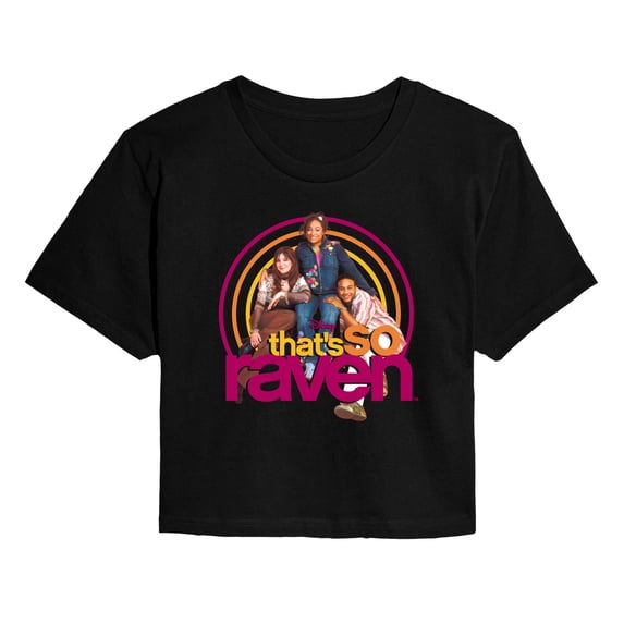 That's So Raven - Characters - Juniors Cropped Graphic T-Shirt