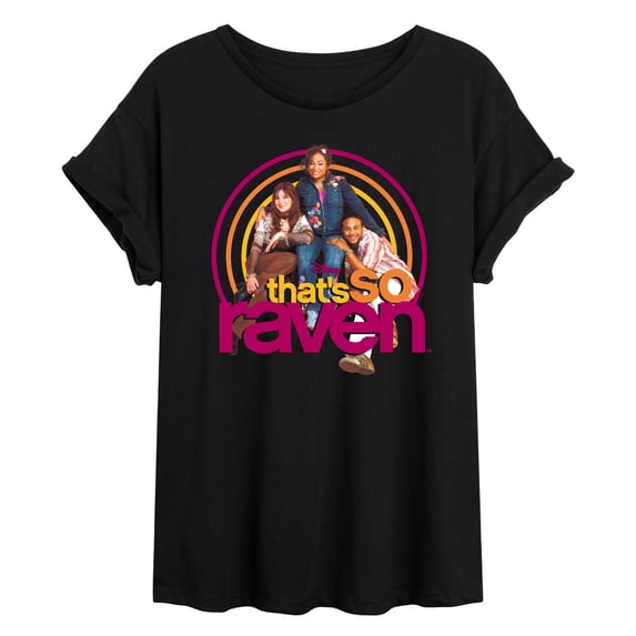 That's So Raven - Characters - Juniors Oversized Graphic T-Shirt
