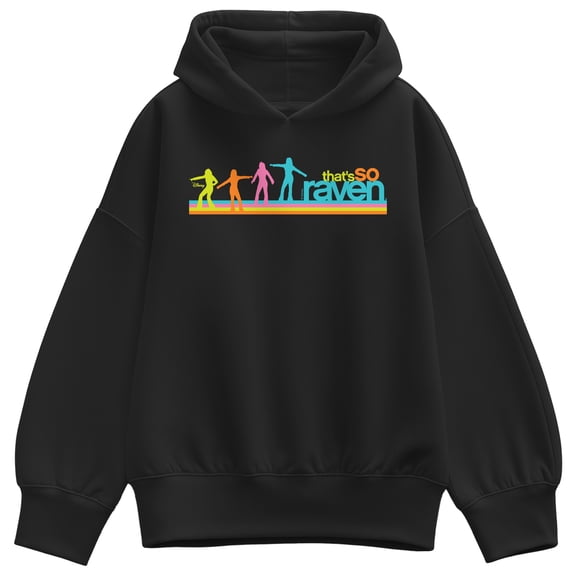 That's So Raven - Raven Colorful Silhouettes - Women's Oversized Fleece Hoodie Sweatshirt