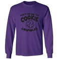 thumbnail image 1 of That's The Way The Cookie Adult Long Sleeve T-shirt, 1 of 3