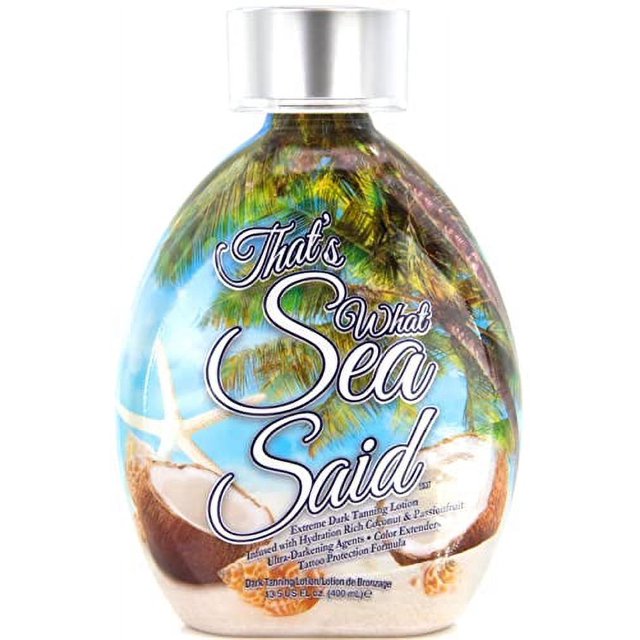 Thatâ€™s What Sea Said Tanning Lotion Accelerator For Indoor Tanning