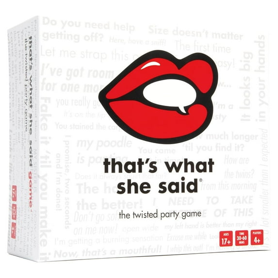 That's What She Said - The Twisted Party Game