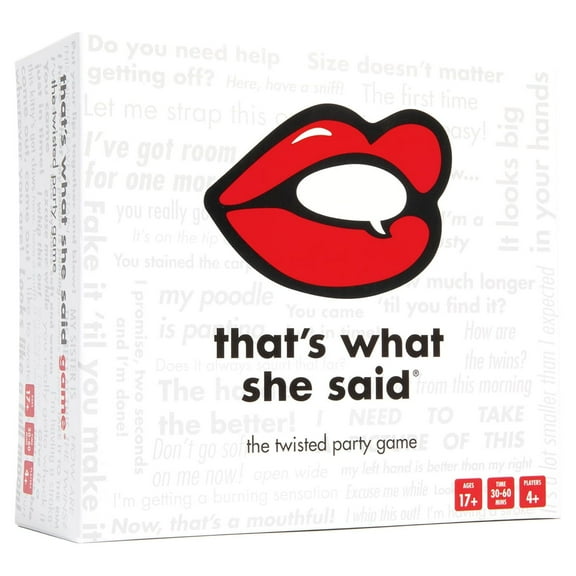 That's What She Said - The Twisted Party Game