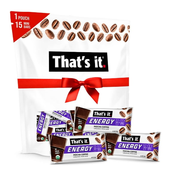 That's it. Coffee Energy Bar 0.7oz Mocha (15 cnt)