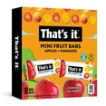 thumbnail image 1 of That's it. Gluten-Free Soft & Chewy Apple + Mango Fruit Bars, 0.7 oz, 8 Ct. Shelf Stable Box, 1 of 7