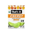 thumbnail image 1 of That's it. Gluten-Free Soft & Chewy Ready-to-Eat Mango Lime Blends Energy Fruit Bars, .7oz, 6 Count Shelf Stable Box, 1 of 10