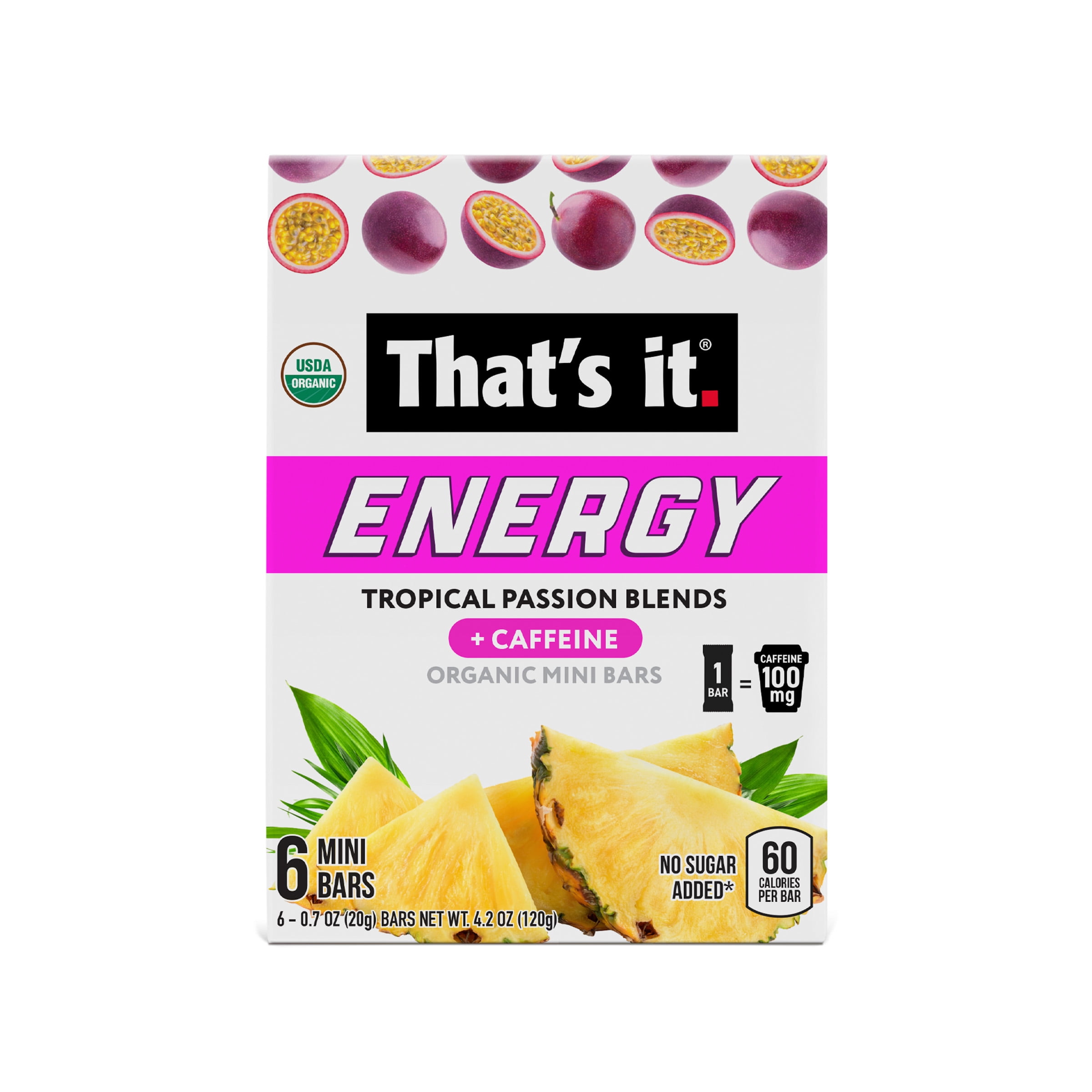 That's it. Tropical Passion Energy Bars 6ct - rated 3.8 stars from 51 reviews