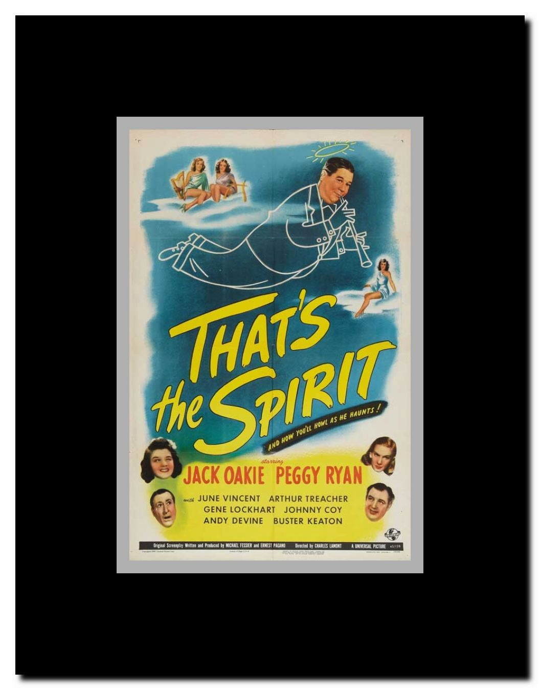 That's the Spirit Framed Movie Poster