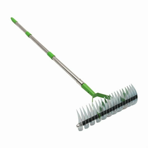 Thatch Rakes, Lawn Weeder Multipurpose Grooming Rakes for Cleaning Dead Grass, with Handle