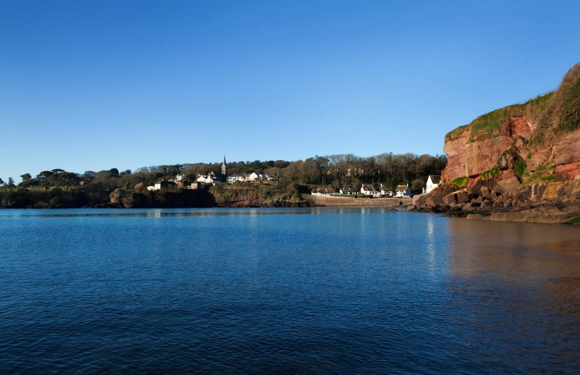 Thatched Cottages Dunmore Strand County Waterford Ireland Canvas Art - Panoramic Images (36 x 24)