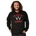 thumbnail image 1 of Thats My Game Bowling Bowler Unisex Plus Fleece Graphic Hoodie Brisco Brands 2X, 1 of 5