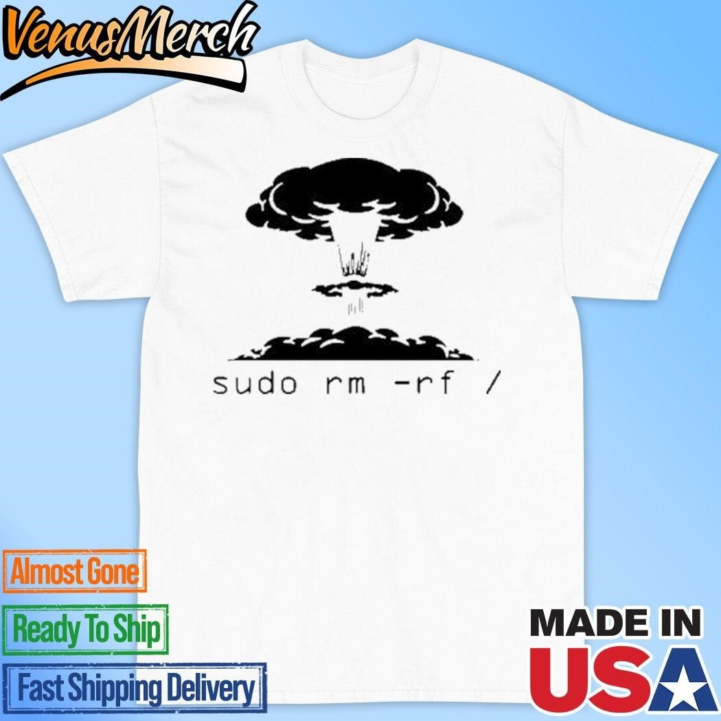 Thatstraw kaboom sudo rm rf shirt walmart