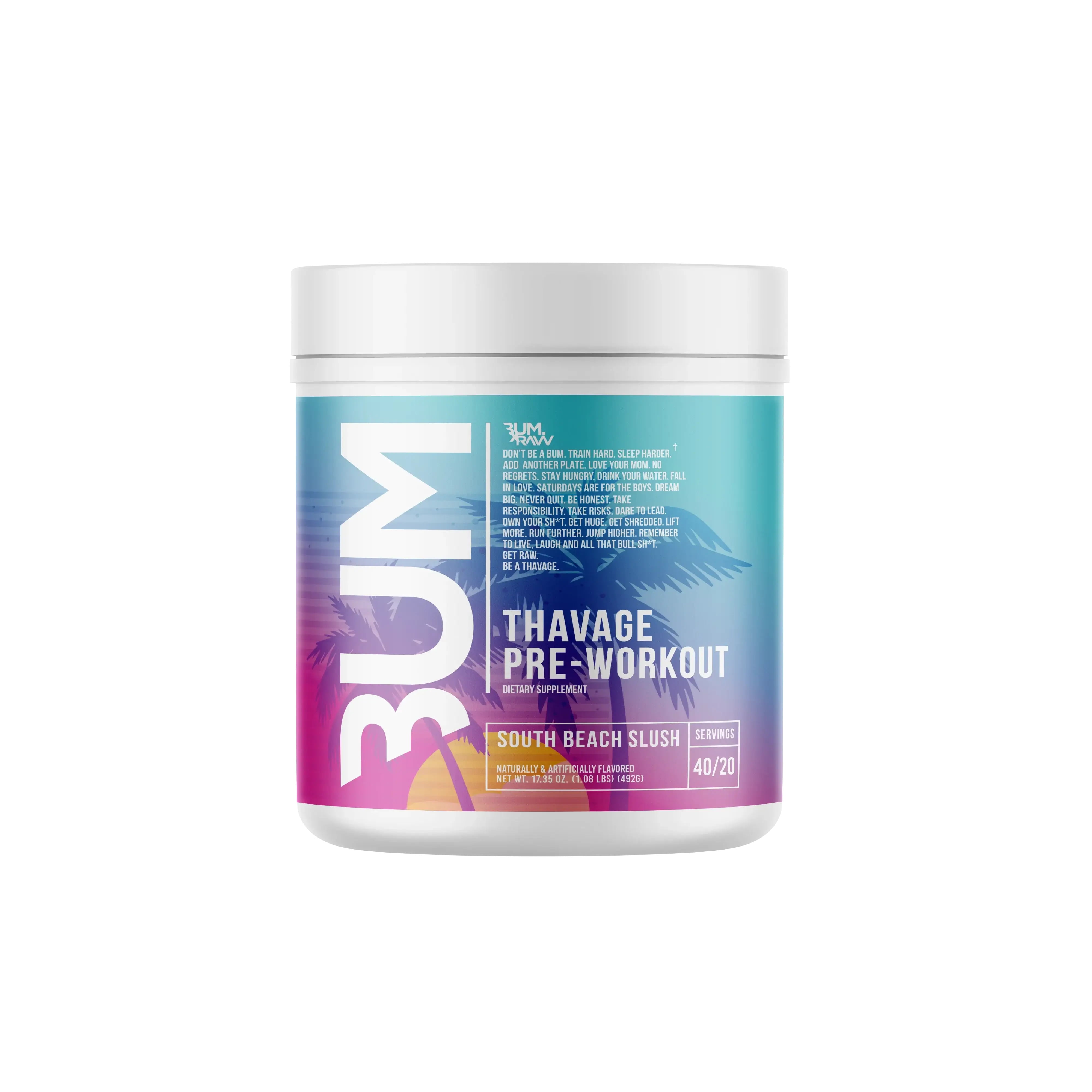 Raw Nutrition x CBUM - Thavage Pre-Workout