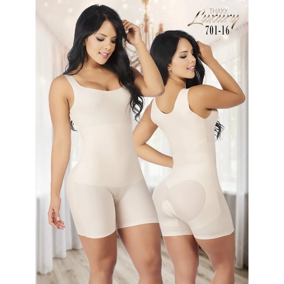 Thaxx Luxury Shapewear Women's Bodysuit, Beige