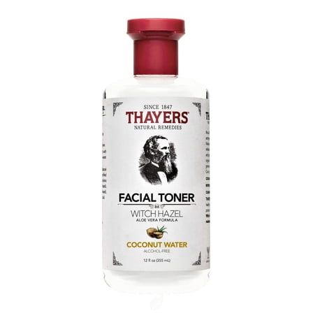 Thayers Alcohol Free Coconut Witch Hazel Toner with Aloe Vera 12 Ounce