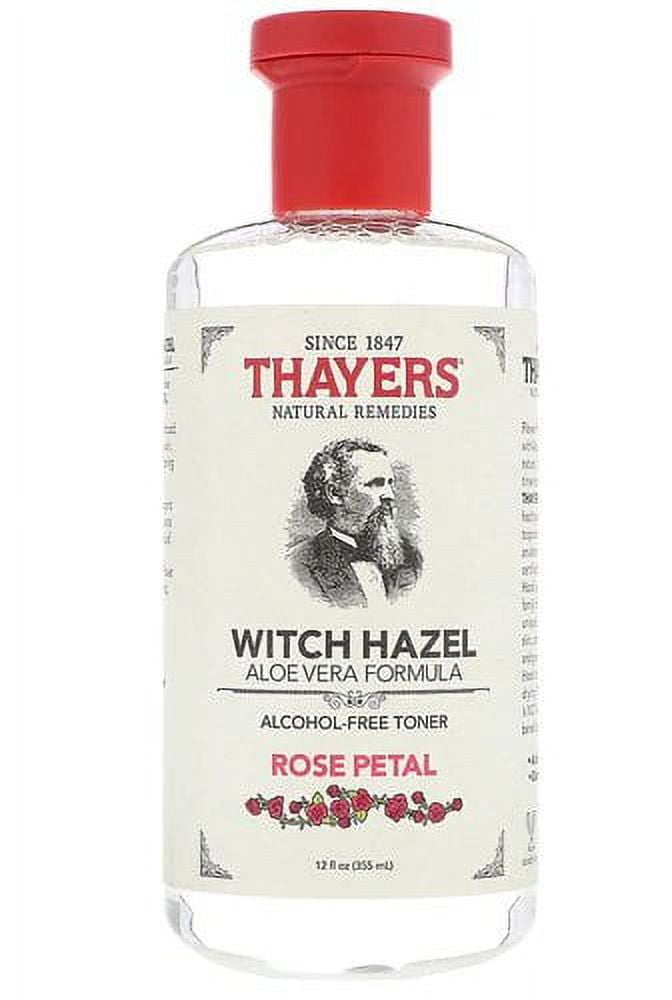 Thayers Alcohol-Free Witch Hazel w/ Organic Aloe Vera Lavender 12oz, 2-Pack