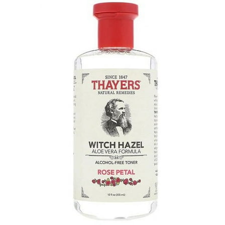 Thayers Alcohol-Free Witch Hazel w/ Organic Aloe Vera Lavender 12oz, 2-Pack