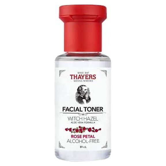 Thayers AlcoholFree Witch Hazel Facial Toner with Aloe Vera Formula , Clear, Rose Petal, oz