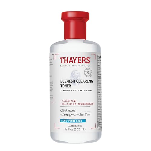 Thayers Blemish Clearing Salicylic Acid Toner, Acne Treatment Face