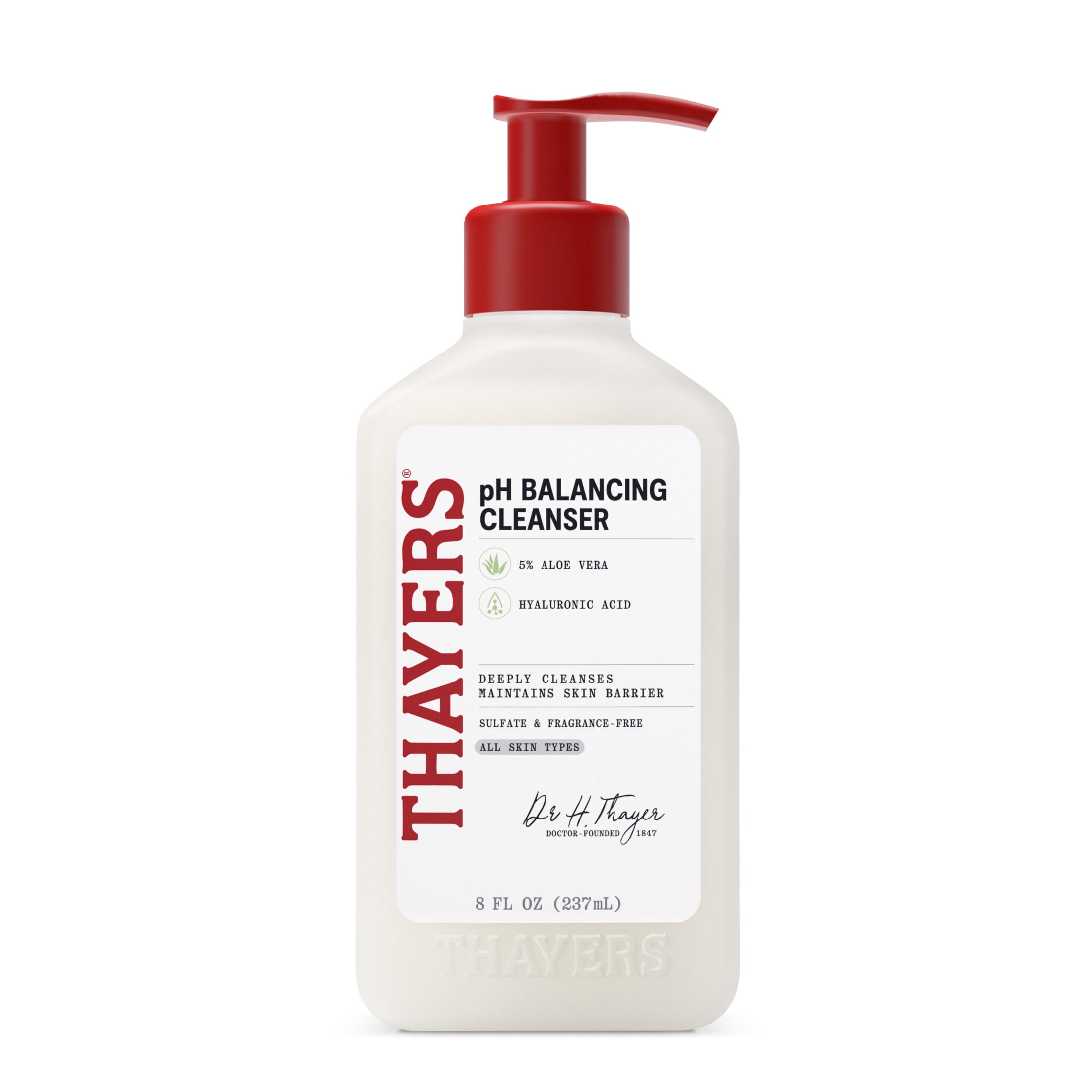 Thayers Face Care pH Balancing Daily Cleanser with Aloe Vera, 8 fl oz