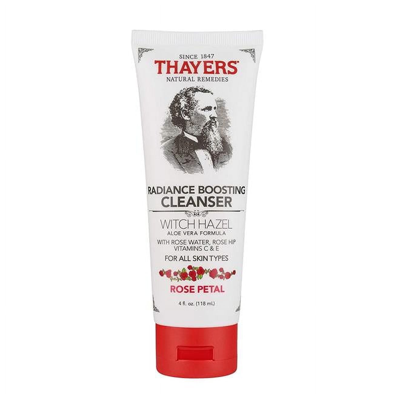 Thayers HG2703148 4 fl oz Rose Petal Witch Hazel Cleanser