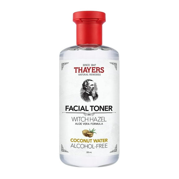 Thayers Witch Hazel Alcohol-Free Coconut Water Facial Toner with Aloe Vera Formula, 12 Oz