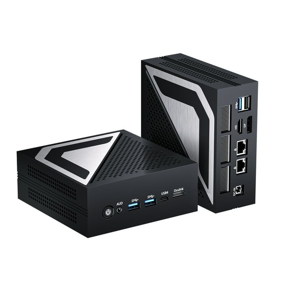 Thdeukoty AI Mini PC,AMD Ryzen AI 9 HX 365,Radeon 880M,16G DDR5 512G SSD,Mini Gaming PC Windows 11 Pro Wifi6E/BT5.3/8K Qual Display(HDMI2.1/DP2.1)/2.5G Dual LAN