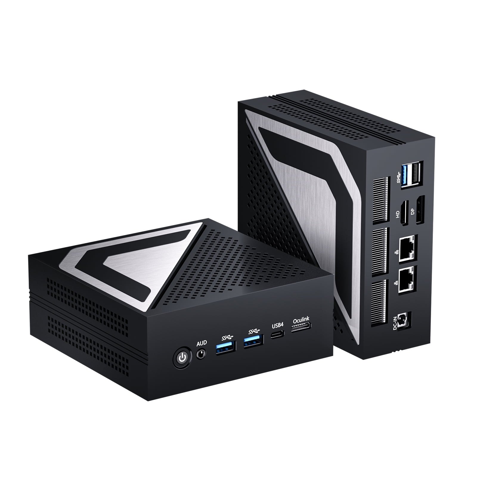 Thdeukoty AI Mini PC,AMD Ryzen AI 9 HX 370,Radeon 890M,16G DDR5 256G SSD,Mini Gaming PC Windows 11 Pro Wifi6E/BT5.3/8K Qual Display(HDMI2.1/DP2.1)/2.5G Dual LAN