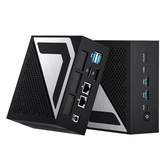 Thdeukoty AI Mini PC, Intel Ultra 7 155H(16C/22T),64GB DDR5 2TB M.2 NVMe SSD, Mini Computer with WiFi 7 BT5.4/Dual 2.5G LAN/USB 4.0/HDMI/DP/8K/Windows 11 Pro, Desktop Computer