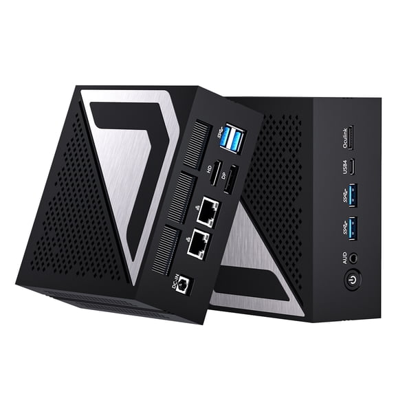 Thdeukoty AI Mini PC, Intel Ultra 9 185H(16C/22T),32GB DDR5 1TB M.2 NVMe SSD, Mini Computer with WiFi 7 BT5.4/Dual 2.5G LAN/USB 4.0/HDMI/DP/8K/Windows 11 Pro, Desktop Computer