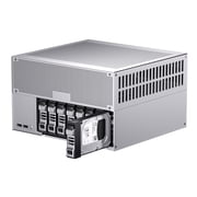 Thdeukoty Desktop NAS 8-Bay, Ultra 9 285H AI CPU, 32GB LPDDR5X 8400Mhz RAM, 2 x 10GbE, 2 x M.2 NVMe Slots, HD/DP, PCIe 4.0 x 8 Slot, USB 4, Support Dual System Network Attached Storage Diskless