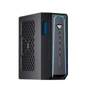 Thdeukoty Gaming Pc Intel Core I9-14900F(24C, 32T, Up to 5.8GHz), Liquid-Cooled Desktop Computer with RTX 4070S, 16G DDR5 RAM 1T M.2 PCIE4.0 SSD, WiFi7, BT5.4, Win11, Quad Display Support