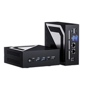 Thdeukoty MQ9 Mini PC Ryzen 9 8945HS, Upto 5.2GHz, Desktop Computers with 64G DDR5 RAM 2T SSD, Win 11 Pro/WiFi 6E/BT 5.3/Dual 2.5G LAN/Oculink, Triple Display Display